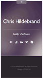Mobile Screenshot of chrishildebrand.net
